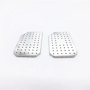 Custom High Precision Metal Stamping EMI RF Shielding Cover Case Silver Or Tin Plated PCB Shield Case