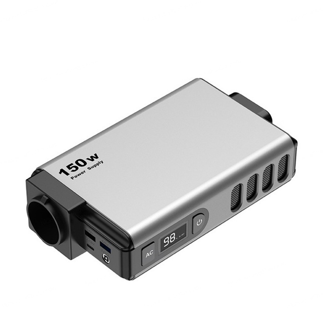 High Power 150W Outdoor Mobile Power Bank 32000 MA Portable Charging Treasure Road Trip Emergency Energy Storage Battery