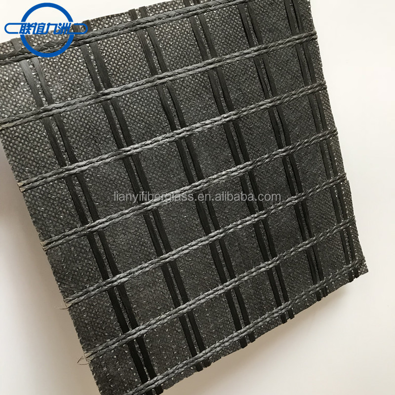 Стекловолоконный асфальтоусилитель Geogrid, сшитый из нетканого материала