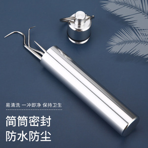 Stainless Steel <b>Toothpicks</b> Portable Dental Cleaning Kit 15g For Adults Teeth Care Set - Product Image 5