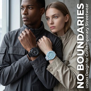 <span class=keywords><strong>Montre</strong></span> à quartz pour <span class=keywords><strong>homme</strong></span> avec logo personnalisé, bracelet en <span class=keywords><strong>cuir</strong></span>, boîtier rond en céramique de 20 mm, étanche, mode, vente en gros - Product Image 2