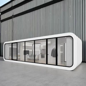 20ft Beach Hotel Homestay Casa contenedor prefabricada Módulo espacial Prefab Apple Cabin Home For Living - Product Image 2