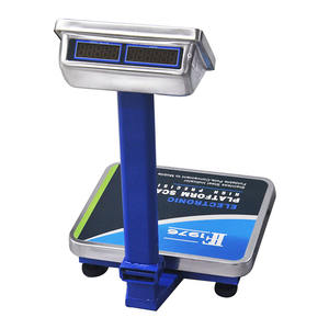 FF1976-408F कॉम्पैक्ट मूल्यांकन तालिका स्केल स्टेनलेस आयरन फ्लैट प्लेट मूल्य निर्धारण पैमाने - Product Image 2