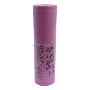 Batería de Iones de Litio Recargable SAM <span class=keywords><strong>ICR18650</strong></span> 26J 26JM con Protección PCB, 3.6V 2600mAh 10A para Baterías <span class=keywords><strong>Samsung</strong></span> - Product Image 1