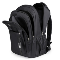 Sac à dos pour ordinateur portable personnalisé 2026 avec logo, unisexe, grande capacité, en tissu Oxford imperméable, sac d'école tendance pour usage quotidien