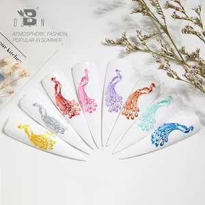 Suministro 8 Color metálico 15ml Soak Off UV Stamp Gel Stamping Nail Polish para imprimir DIY Nail Art - Product Image 4