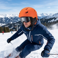 Casque de ski et de snowboard pour adultes, certifié EN 1077 ASTM F2040, avec protections d'oreilles amovibles, fabricant en gros en Chine