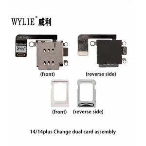 Wylie 14plus Change Dual Card Assembly for Iphone14plus and IP14 - Product Image 1