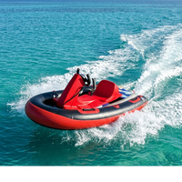 Prix d'usine : Jet-boat à volant, bateau rapide à batterie, embarcation de parc d'attractions, ponton en PVC