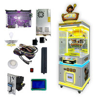 Machine de grue commerciale pour la distribution de jouets en peluche et de cadeaux avec service de personnalisation du logo