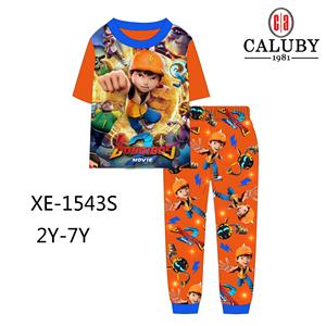 Ragazze dei capretti ragazzi Del Cotone Casuale degli indumenti da notte Pigiama A Casa Set di Cartone Animato Pigiama A Maniche Lunghe per i bambini - Product Image 6