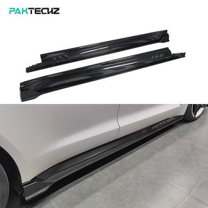 Paktechz Prepreg Pièces en fibre de carbone Bodykit Jupe latérale pour <span class=keywords><strong>Porsche</strong></span> <span class=keywords><strong>Taycan</strong></span> <span class=keywords><strong>4S</strong></span> <span class=keywords><strong>Cross</strong></span> Turismo - Product Image 3