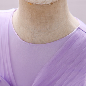 Vestidos de Princesa para Niñas, Vestidos de Fiesta Infantiles, Vestido de Tul con Flores para Niña, Fabricante Chino - Product Image 3