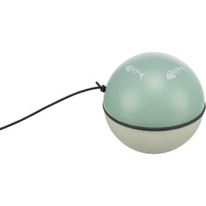 Balle avec moteur et souris avec plume en ficelle 9 cm Jouet interactif pour animaux de compagnie - Product Image 5