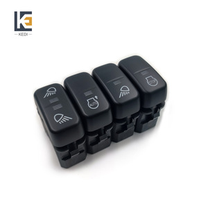 Interrupteur à bascule en forme de bateau KEDI IP65 ABS 3 positions SPDT pour bus, bateau, voiture - Product Image 1