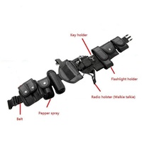 Étuis de lampe torche tactique légers de qualité supérieure, kits multifonctionnels pour l'alpinisme, ceintures utilitaires, ceintures de service de sécurité