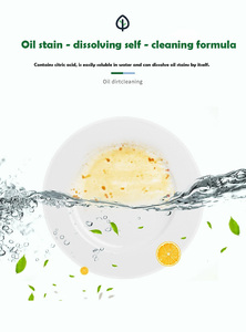 Peony Root Bark Extract <strong>Dish</strong> <strong>Detergent</strong> Gentle Hands Fast Grease Removal Rinse-Free No Residue Fruit Vegetable Cleaner Powder - Product Image 2