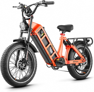 Bicicleta Eléctrica de Montaña Eahora Juliet, 250W, 52V, Todoterreno, Llantas Anchas, Cuadro de Acero, 20 Pulgadas, para Adultos, Aventura - Product Image 6
