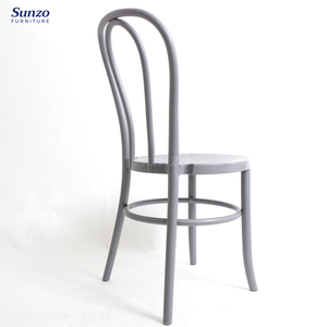 เก้าอี้งานแต่งงานเรซิ่นทรงโทเน็ต แบบซ้อนได้ ทำจากพลาสติก PP สำหรับงานเลี้ยงกลางแจ้ง ให้เช่าสำหรับงานปาร์ตี้และงานจัดเลี้ยงในสวน - Product Image 6