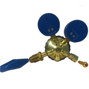 Régulateur de pression d'oxygène de style japonais pour Yamato OR16 avec manomètre pour argon, propane et CO2, en laiton et aluminium - Product Image 5