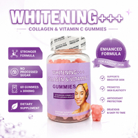 Gummies de collagène OEM ODM 3000mg, 60 unités, pour la beauté de la peau, commande en gros