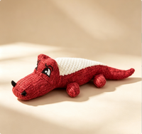 Jouet de soulagement pour chat, crocodile tricolore, jouet sonore pour chat, fabricant de jouets en peluche, vente en gros