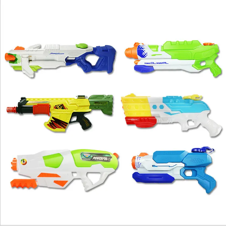 Hochwertige Kunststoff-Wasser pistolen für den Sommer mit attraktiver Farbe und großer Reichweite