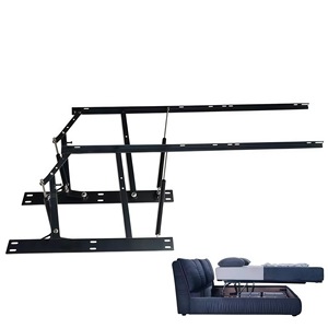 Xinjunye <b>Sofa</b> <b>Bed</b> Frame Pneumatic Lifting Rod 40cm To 1.5m Cold Rolled Steel Modern Simple Design <b>Storage</b> <b>Bed</b> Hardware - Product Image 3
