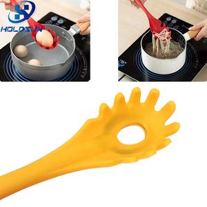 Cuchara para servir Pasta <span class=keywords><strong>Espagueti</strong></span> de silicona Flexible de una pieza segura para alimentos resistente <span class=keywords><strong>al</strong></span> calor de Color personalizado - Product Image 3