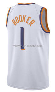 Chaleco Deportivo Personalizable y Transpirable de la Mejor Calidad con Costuras Reforzadas de Devin Booker para Niños, Camisetas de Baloncesto - Product Image 4