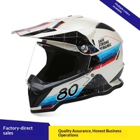 Harga Grosir Helm Motocross Rally Mountain Downhill ABS Full-Coverage Empat Musim Bernapas Helm Balap