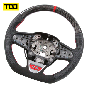 Volant en fibre de carbone véritable personnalisable TDD adapté à Renault Mégane 4 Mégane 2 - Product Image 2