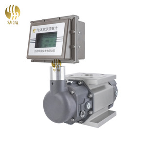 Hualiu Gas Roots <b>Flow</b> <b>Meter</b> DN50 Digital Display Rotary <b>Meter</b> For Hydrogen Nitrogen Liquefied Gas - Product Image 1