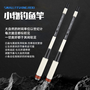 Caña de pescar pequeña Jiateng de 2 m, telescópica, para pesca en agua dulce - Product Image 3