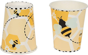<span class=keywords><strong>Service</strong></span> 10 joyeux anniversaire fête abeille thème assiettes enfants garçons faveurs tasses serviettes bébé douche décorer serviette vaisselle 60 pcs/<span class=keywords><strong>lot</strong></span> - Product Image 5