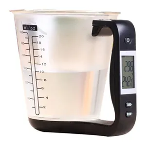 Bilancia da cucina elettronica multifunzione bilancia da cucina <span class=keywords><strong>misurino</strong></span> con test della temperatura dell'ambiente - Product Image 1