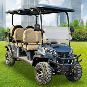 Carrito de Golf Clásico de Seis Plazas Premium con Batería de Litio y Estructura de Aluminio, Exportado de China - Product Image 1