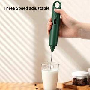 Espumador de Leche Manual Recargable por USB, Profesional, Silencioso y Potente, con Anillo para Colgar, para Café Bulletproof, Capuchino y Huevos - Product Image 4