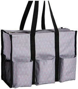 BSCI factory Organizing Utility Tote <b>Bag</b> with Multiple Exterior Interior Pockets <b>for</b> Working Women <b>Nurses</b> Teachers and Soccer - Product Image 6