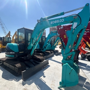 Excavadora Mini Kobelco SK55 Usada, Fabricada en Japón, de 5.5 Toneladas, Hidráulica, con Rendimiento Estable y Equipo Duradero - Product Image 2