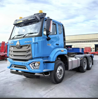 Tracteur routier Shacman X5000 ultra-efficace, nouveau modèle, moteur Cummins 13L Diesel 6x4, suspension pneumatique pour la logistique transfrontalière