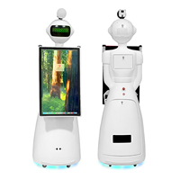 Cabina de Fotos Robótica Única, Cabina de Fotos Portátil para Selfies, Cabina de Fotos Mágica con Pantalla Táctil y Pantalla de 32 Pulgadas