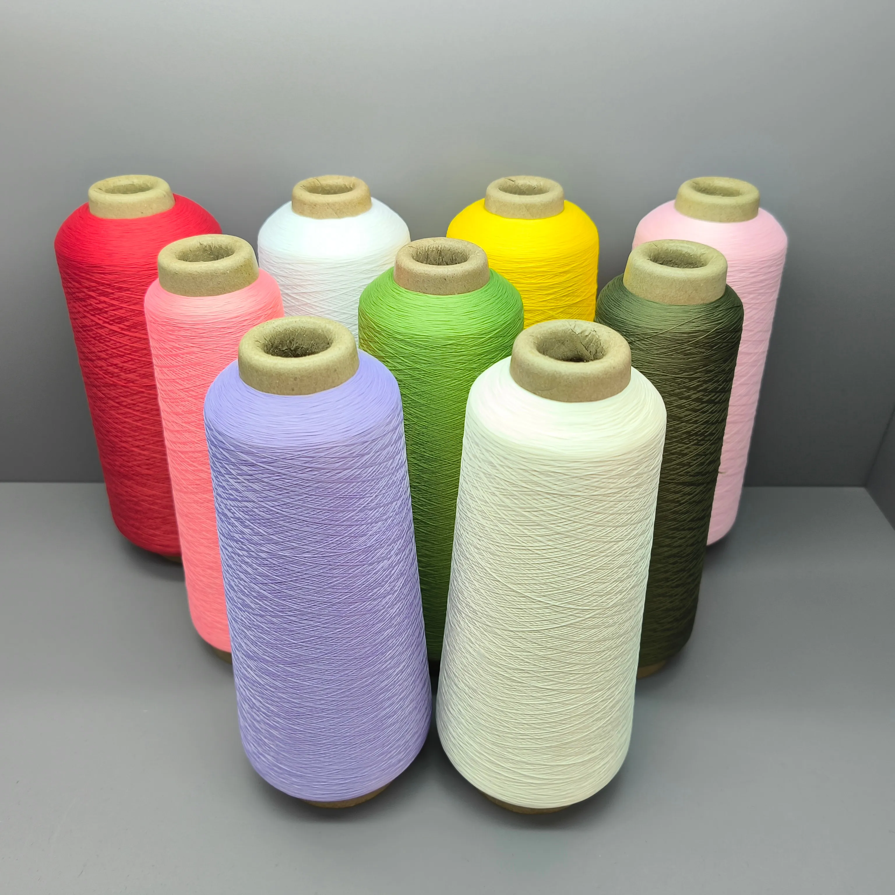 High stretch polyester imitation nylon yarn 150D/36F/1 yarn for socks knitting