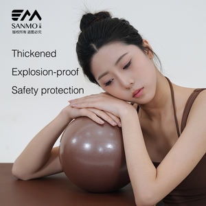 8 Zoll Matte Mini Kleine 15cm 20cm 25cm PVC Pilates Yoga Ball 6 Zoll Individuelles Logo Weicher Kunststoff Fitness Gymnastik-Ball Explosionsgeschützt 10 Zoll - Product Image 4