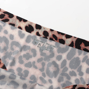 String sans trace transfrontalier européen et américain grande taille pour femmes taille basse Sexy léopard Triangle T-pantalon étranger <span class=keywords><strong>Trad</strong></span> - Product Image 4