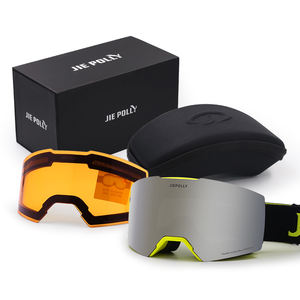 Lunettes de ski OTG personnalisées avec logo OEM, verres magnétiques de luxe pour l'extérieur, photochromiques, pour snowboard, - Product Image 4