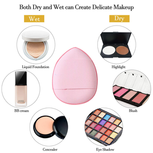 Finger Air Cushion Mini Puff Waterdrop Fingertip Sponge for Concealer Detail Makeup and Setting - Product Image 3