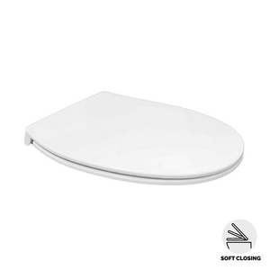 Asiento de Inodoro KARLA ABS Blanco con Cierre Suave - Product Image 3