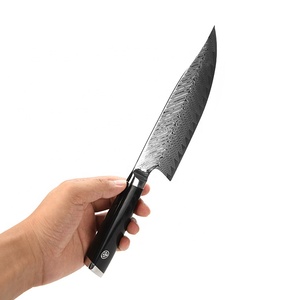 7 Inch Ladder Modello di Damasco VG10 Giapponese Pro Chef <span class=keywords><strong>Serie</strong></span> Gyuto del Cuoco Unico Coltello <span class=keywords><strong>Da</strong></span> <span class=keywords><strong>Cucina</strong></span> del Cuoco Unico Della Lama Con Maniglia di Micarta - Product Image 4