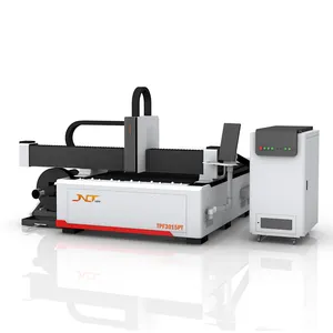 Máy cắt laser sợi CNC Ống laser và Máy cắt tấm 1500W 2000W 3000W cho tấm kim loại và cắt ống